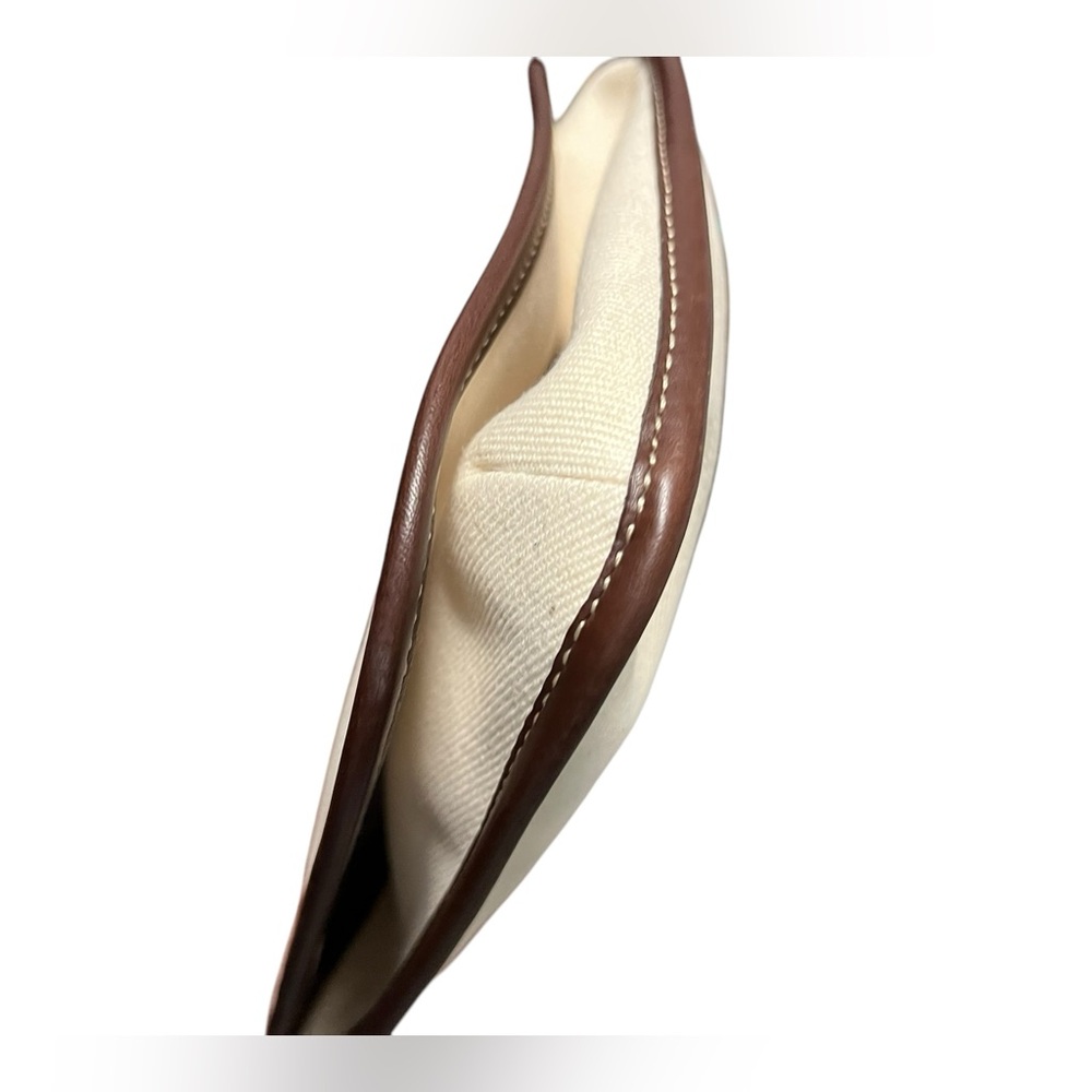 Vintage Coach Hippie 8114 Small Canvas Twill Slim Flap Crossbody, Made in USA - Picture 13 of 14